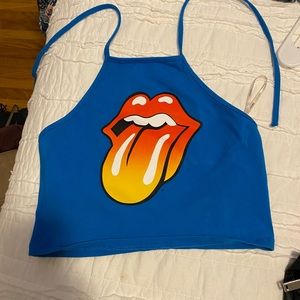 Rolling Stones halter top